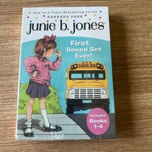 Junie B. Jones First Boxed Set Ever! : Books 1-4 by Barbara Park Brand New